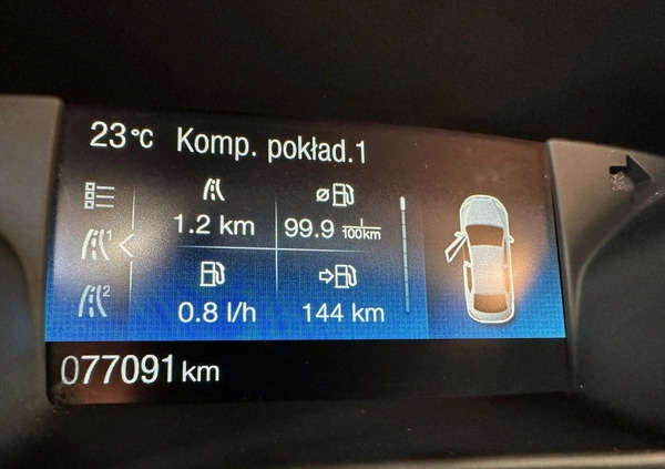 Ford Focus cena 49900 przebieg: 77091, rok produkcji 2018 z Czerwionka-Leszczyny małe 497